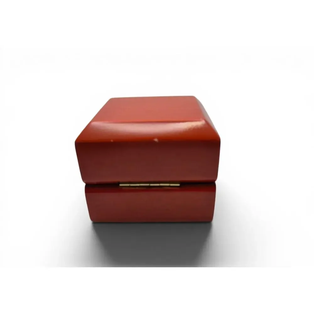 Wood Jewelry Presentation Box Set Ring Box Matching Display Case
